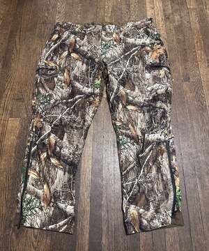 Realtree WP694 Scent Factor Waterproof Hunting Pants Realtree Edge/DarkEarth 3XL